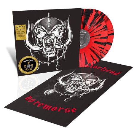 Motörhead - No Remorse - 2 LPs (Limited 50th Anniversary Red & Black Splatter Vinyl Edition)