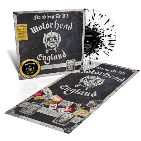 Motörhead - Nö Sleep At All - 2 LPs (Limited 50th Anniversary White & Black Splatter Vinyl Edition)