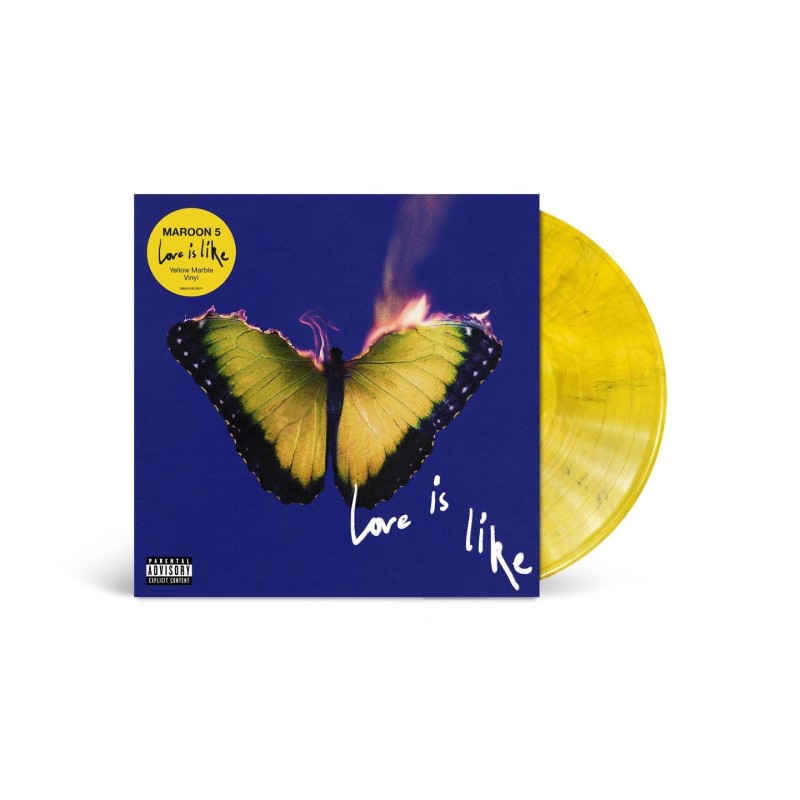 Maroon 5 - Love Is Like - LP (Yellow Marble Vinyl Edition)
