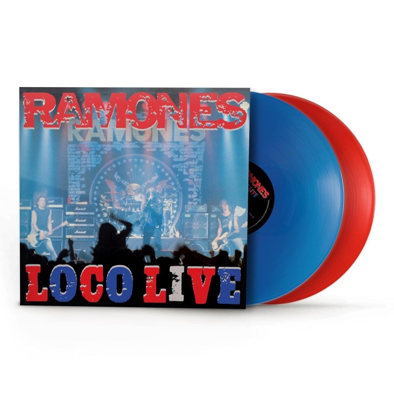 Ramones - Loco Live, Spain 1991 - 2 LPs (2025 RSD Blue & Red Vinyl Edition)
