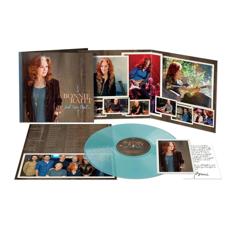 Raitt, Bonnie - Just Like That... - LP (Limited Indie Exclusive Teal Vinyl Edition)