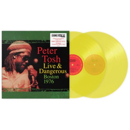 Tosh, Peter - Live & Dangerous, Boston 1976 - 2 LPs (RSD 2023 Translucent Yellow Vinyl Edition)