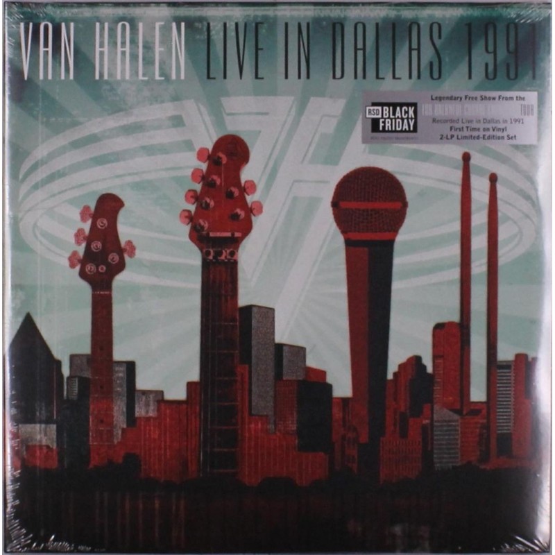 Van Halen - Live In Dallas 1991 - 2 LPs (RSD 2024 Limited Red Vinyl Edition)