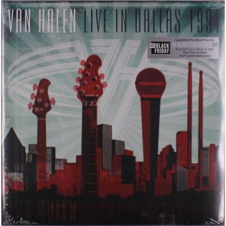 Van Halen - Live In Dallas 1991 - 2 LPs (RSD 2024 Limited Red Vinyl Edition)