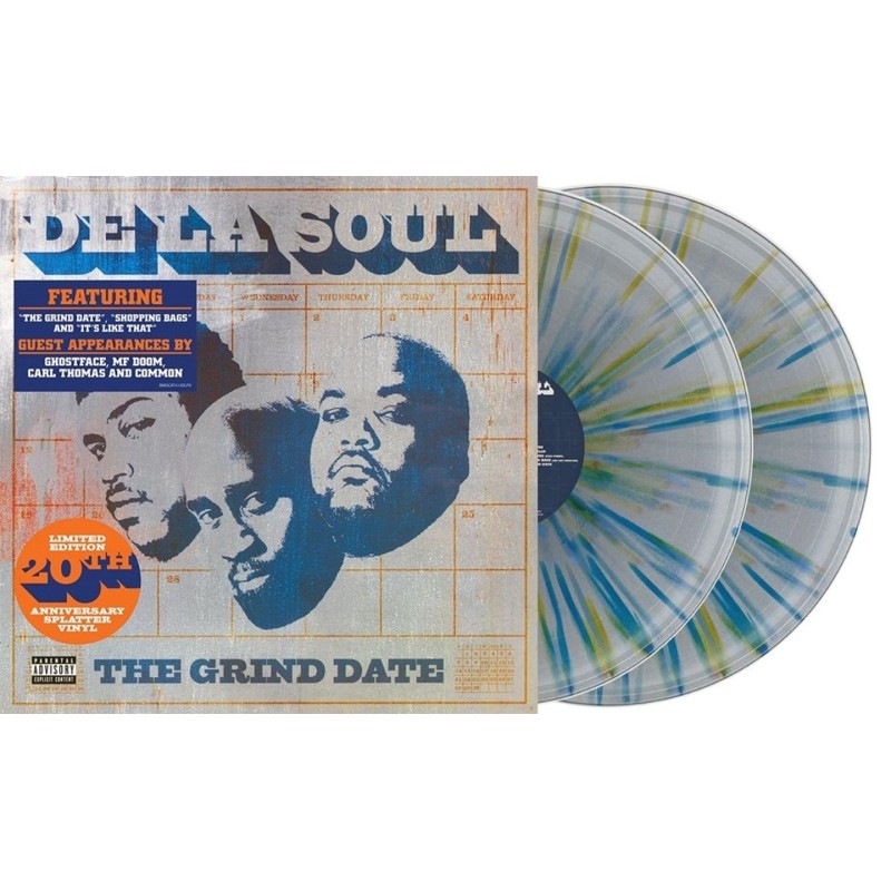 De La Soul - The Grind Date - 2 LPs (Limited 20th Anniversary Splatter Vinyl Edition)