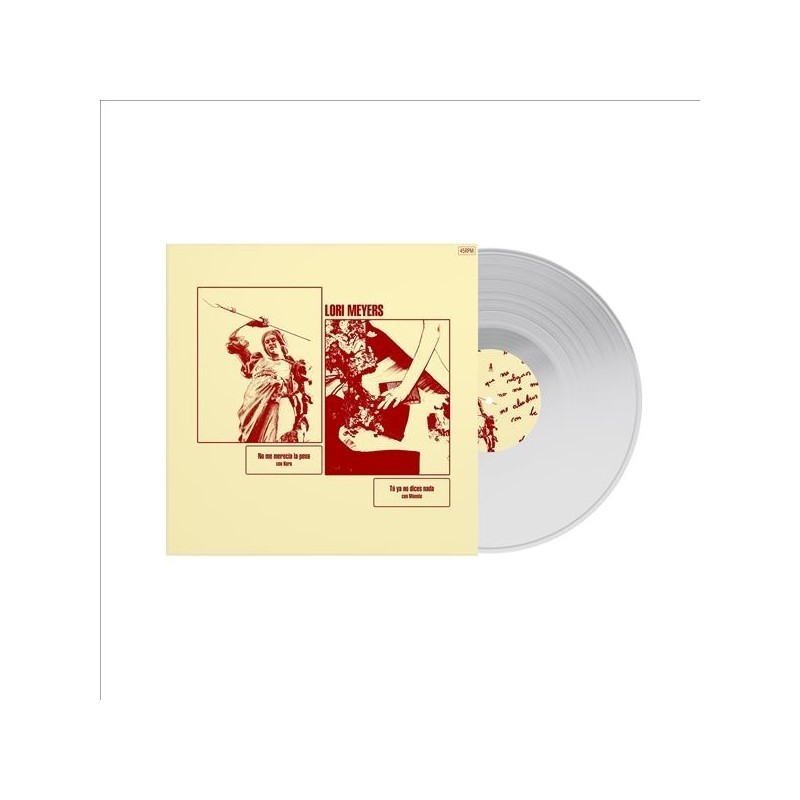 Lori Meyers - No Me Merecía La Pena / Tu Ya No Dices Nada - Single 7" (Clear Vinyl Edition)(R.S.D. 2024)
