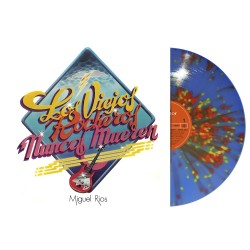 Rios, Miguel - Los Viejos Rockeros Nunca Mueren - LP (Blue Splatter Vinyl Edition)