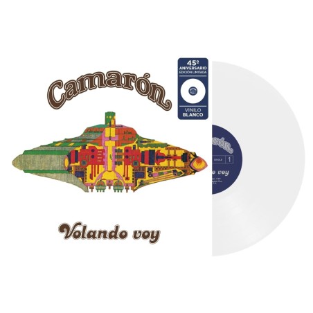 Camarón De La Isla - Volando Voy - Single 10' (White Vinyl Edition)