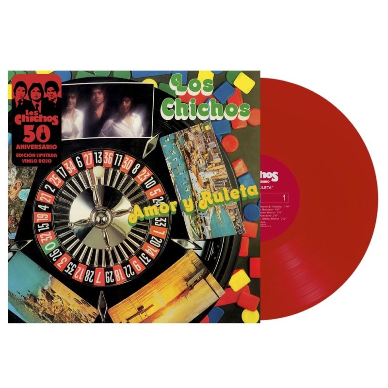 Chichos, Los - Amor Y Ruleta - LP (50º Anniversary Red Vinyl Edition)