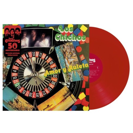 Chichos, Los - Amor Y Ruleta - LP (50º Anniversary Red Vinyl Edition)