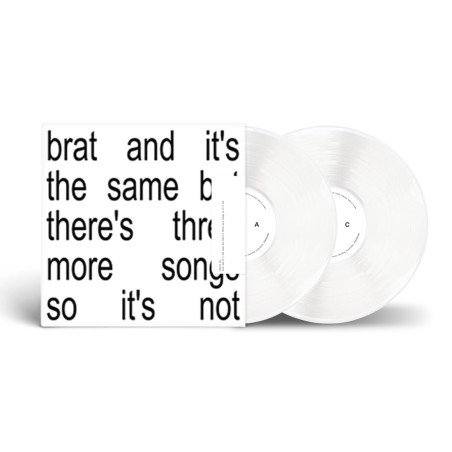 Charli XCX - Brat And It's The Same But There's Three More Songs So It's Not - 2 LPs (White Vinyl Edition)