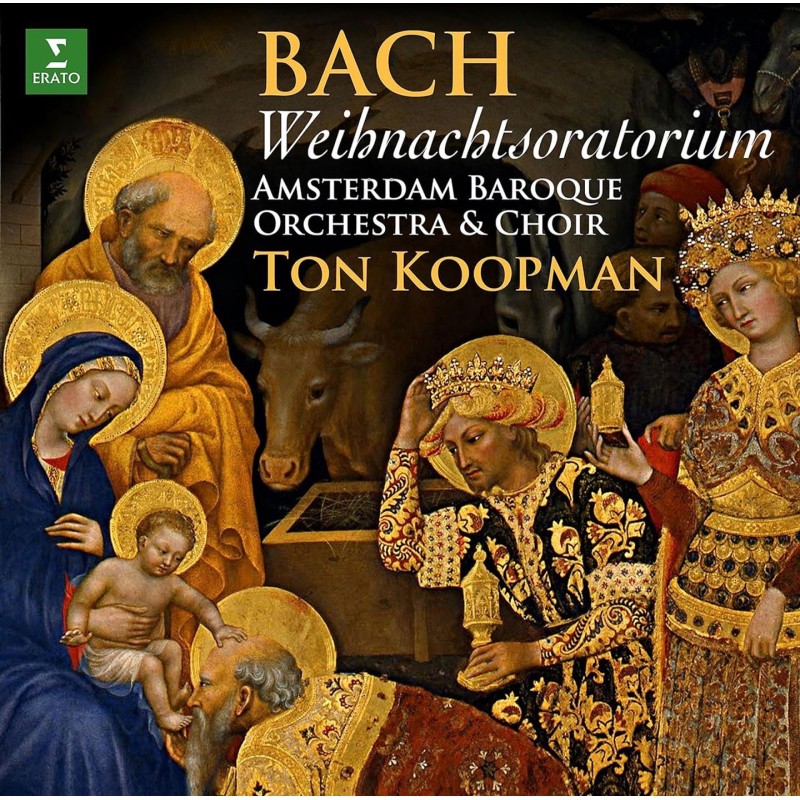 Bach: Weihnachtsoratorium BWV 248 - Koopman / Amsterdam Baroque Orchestra & Choir - 3 LPs 180 Gr.