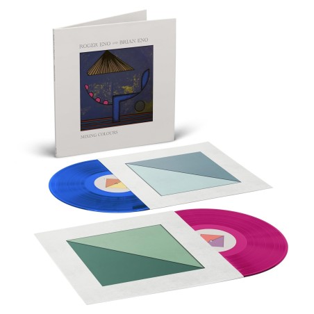Eno, Roger & Brian - Mixing Colours - 2 LPs (Blue &  Pink Vinyls Edition)
