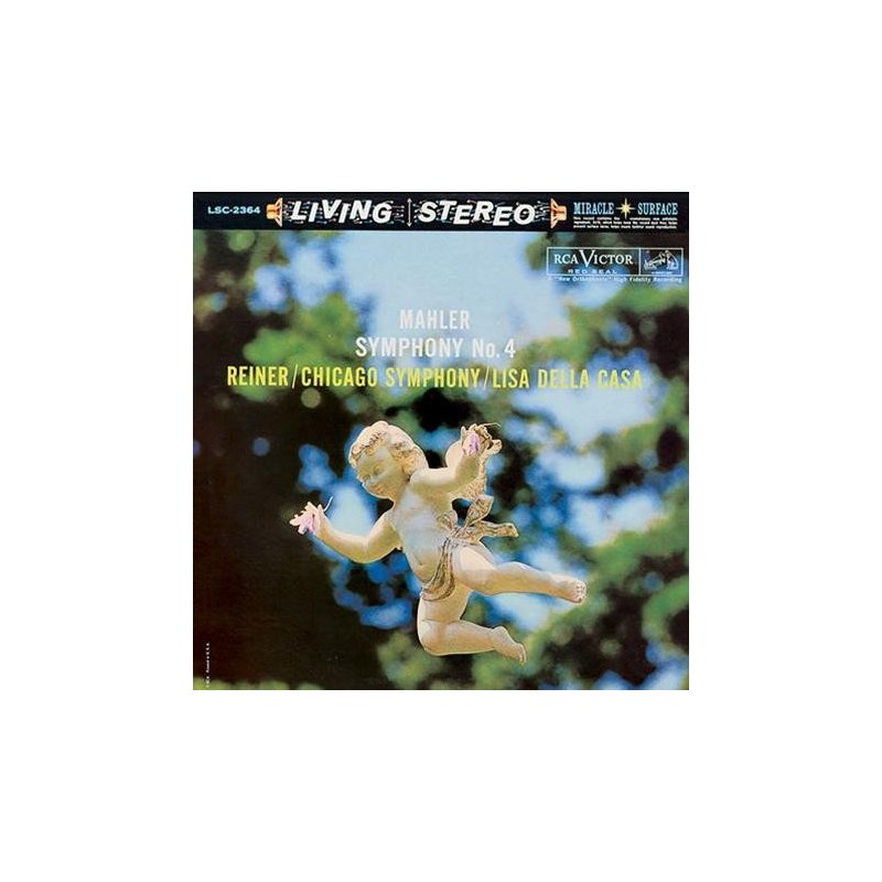 Mahler - Symphony Nº 4 - Reiner / Della Casa - LP 180 Gr. (Analogue Productions Vinyl Series Edition)