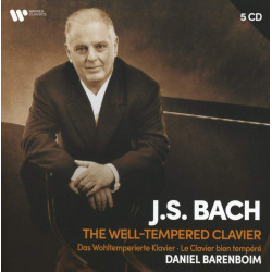 Bach, J. S. - The Well-Tempered Clavier - Barenboim (5 CDs Box)