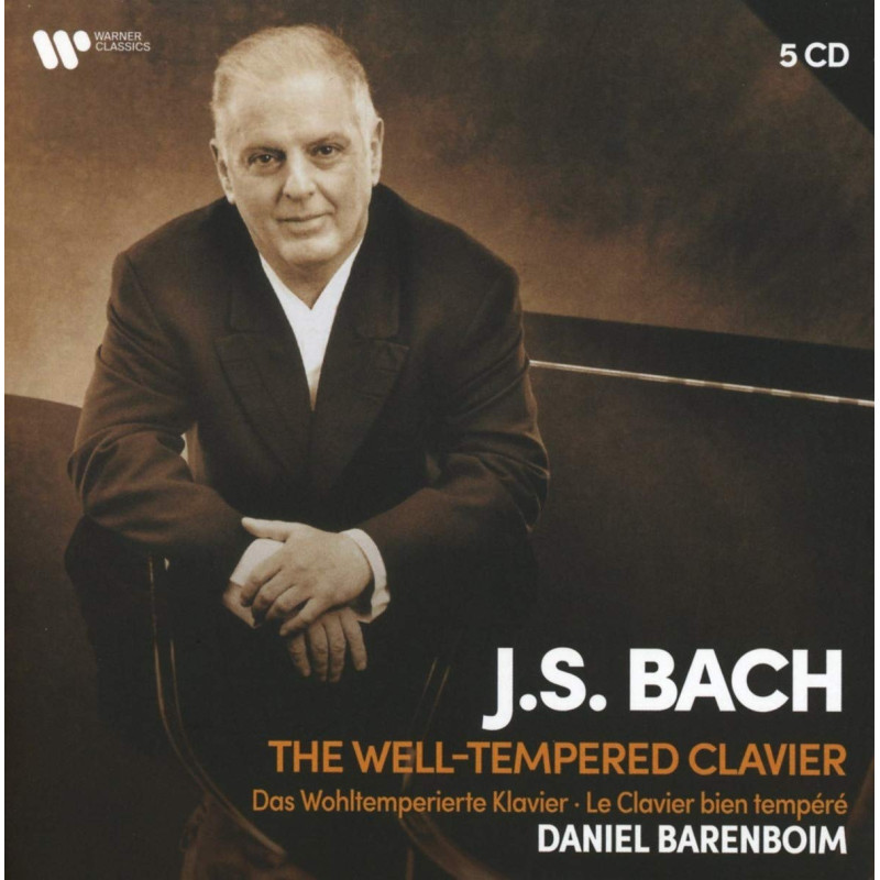 Bach, J. S. - The Well-Tempered Clavier - Barenboim (5 CDs Box)
