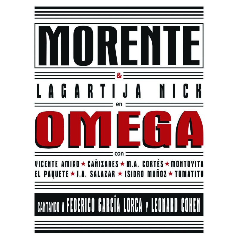 Morente, Enrique - Omega - 2 LPs (Edición Vinilo 20º Anniversario)