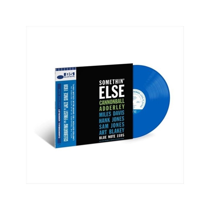 Adderley, Cannonball - Somethin' Else - LP 180 Gr. (Blue Note 85th Anniversary Blue Vinyl Series)