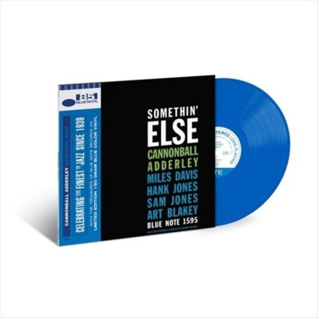 Adderley, Cannonball - Somethin' Else - LP 180 Gr. (Blue Note 85th Anniversary Blue Vinyl Series)