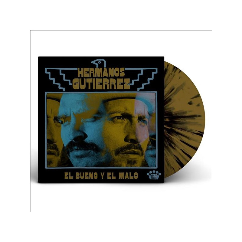 Hermanos Gutierrez - El Bueno Y El Malo - LP (Brown & Black Splatter Vinyl Edition)