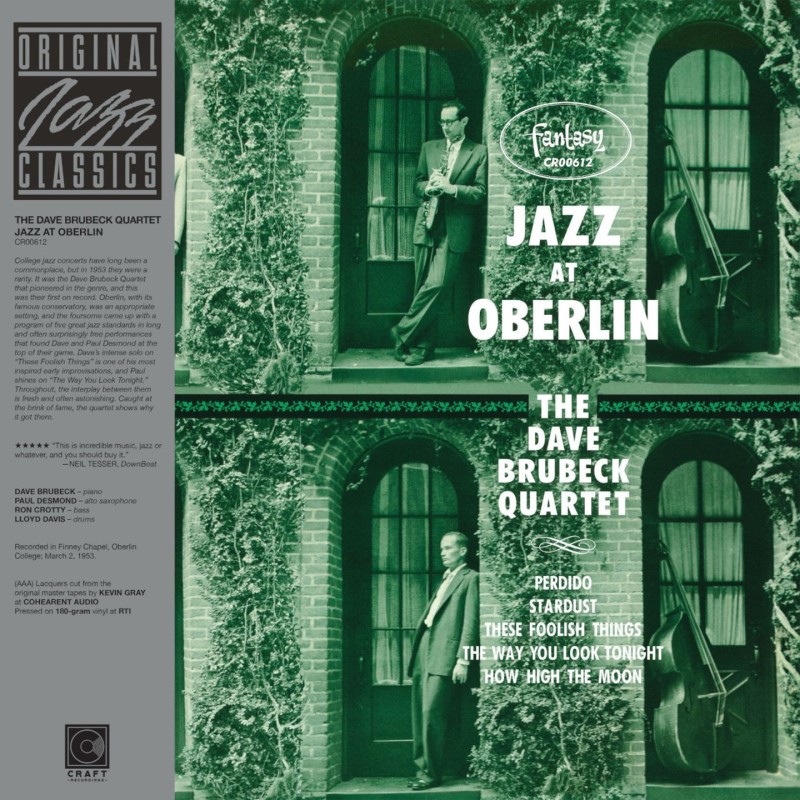 Brubeck, Dave Quartet - Jazz At Oberlin - LP 180 Gr. (OJC-Craft Vinyl Series)