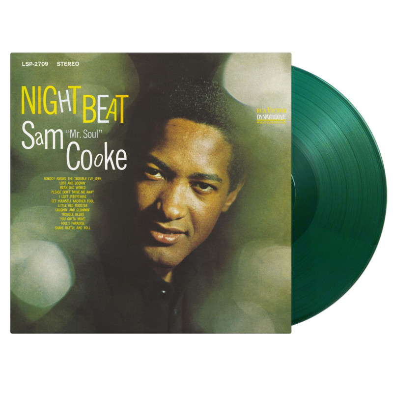 Cooke, Sam - Night Beat - LP 180 Gr. (Green Vinyl Edition)