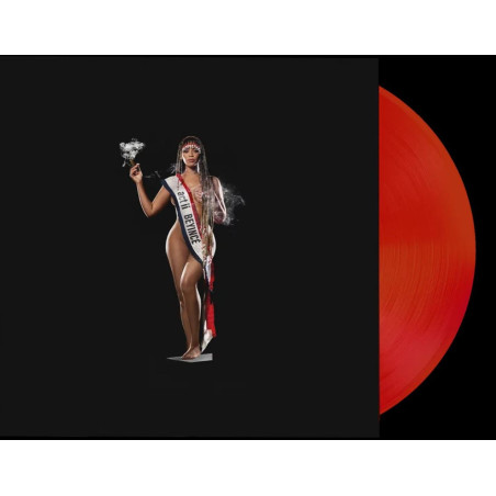 Beyonce - Cowboy Carter (Blonde Hair Version) - 2 LPs 180 Gr. (Limited Opaque Red Vinyl Edition)