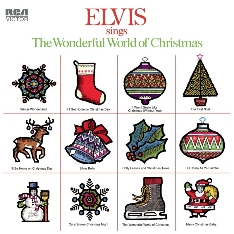 Presley, Elvis - Elvis Sings The Wonderful World Of Christmas - LP