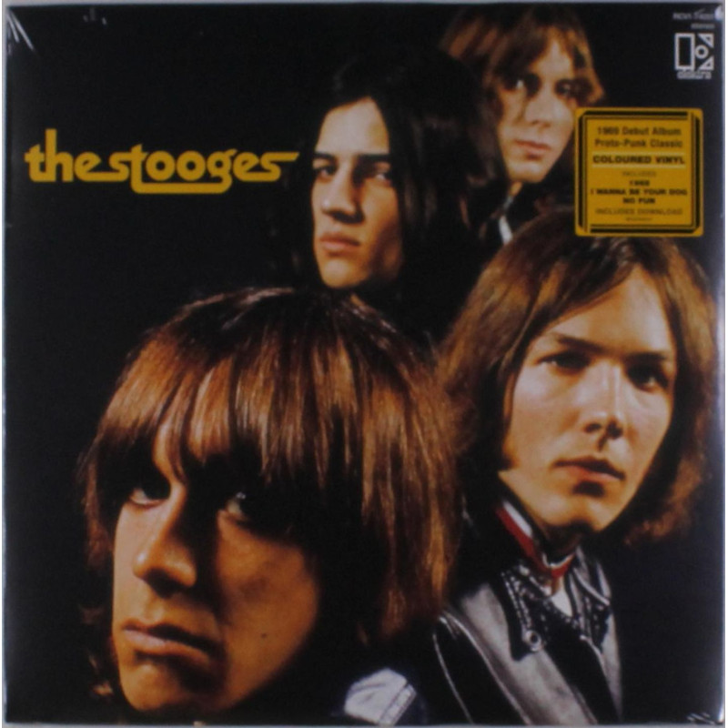 Stooges, The - The Stooges - LP (Clear Black Swirl Vinyl Edition)