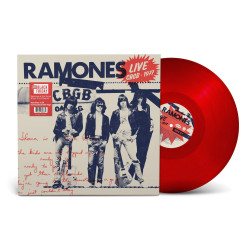 Ramones - Live At CBGB, 1977 - LP (RSD Black Friday 2025 Red Vinyl Edition)