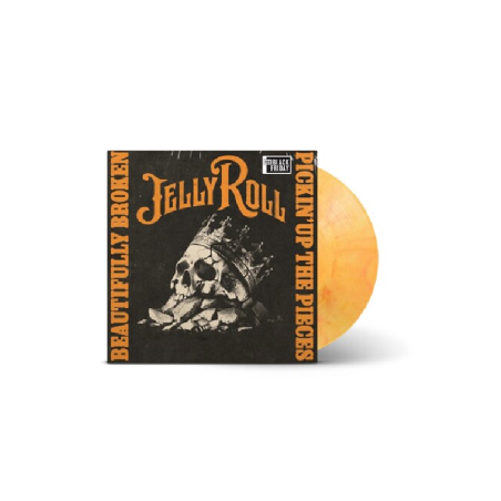 Jelly Roll - Beautyfully Broken / Pickin' Up The Pieces - LP (RSD Black Friday 2025 Orange Vinyl Edition)