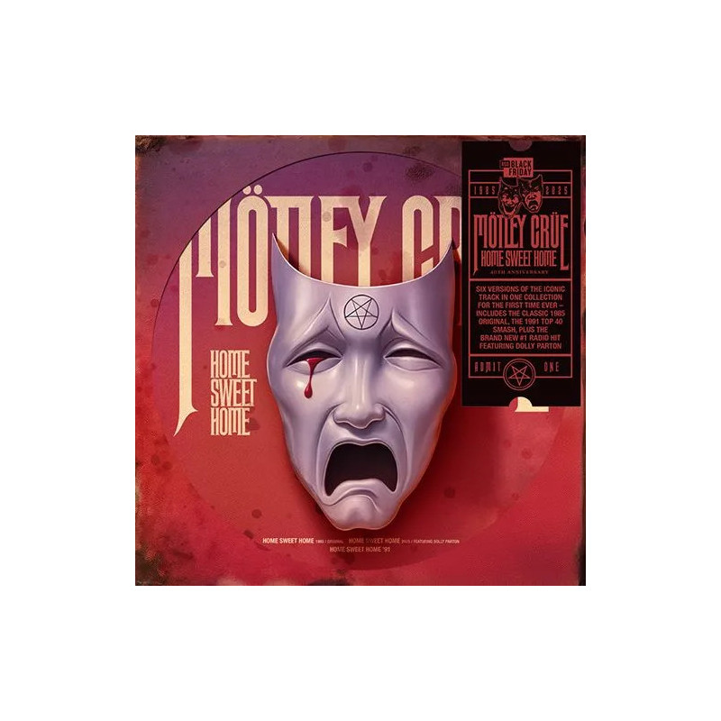 Motley Crue - Home Sweet Home - LP (RSD Black Friday 2025 40th Anniversary Vinyl Edition)