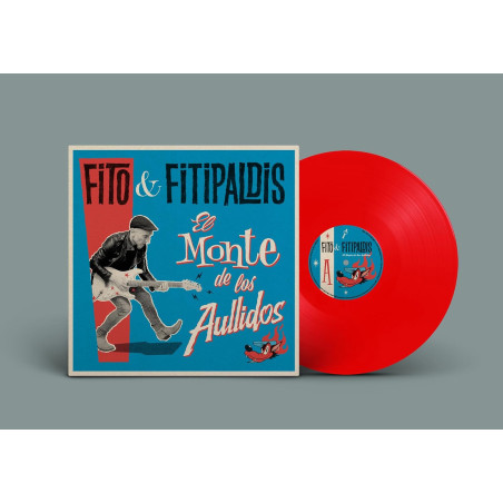Fito & Fitipaldis - El Monte De Los Aullidos - LP (Edición Vinilo Rojo)