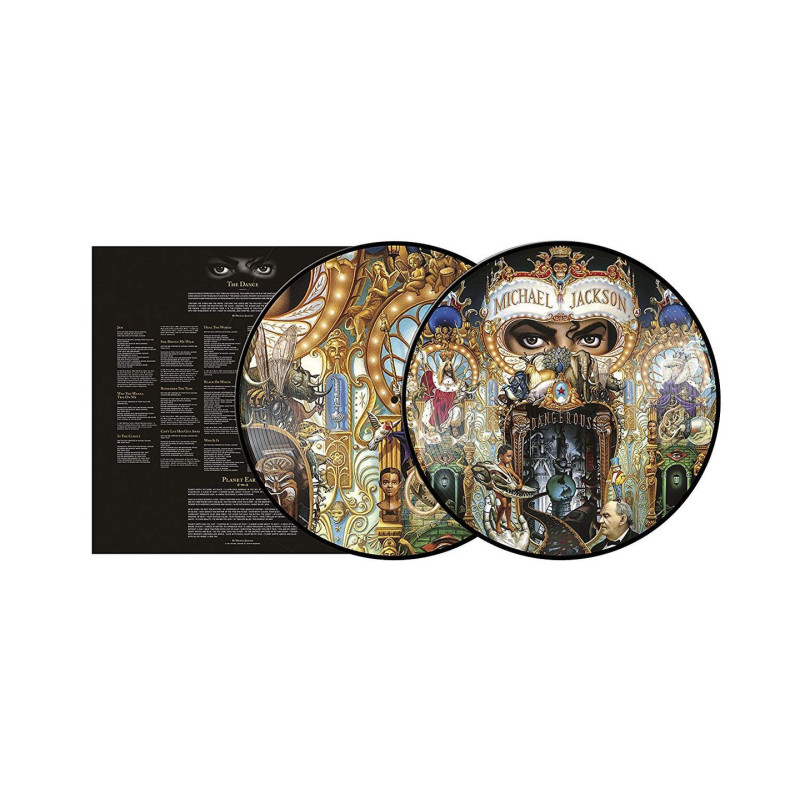 Jackson, Michael - Dangerous - 2 LPs 180 Gr. (Picture Disc Vinyl Edition)