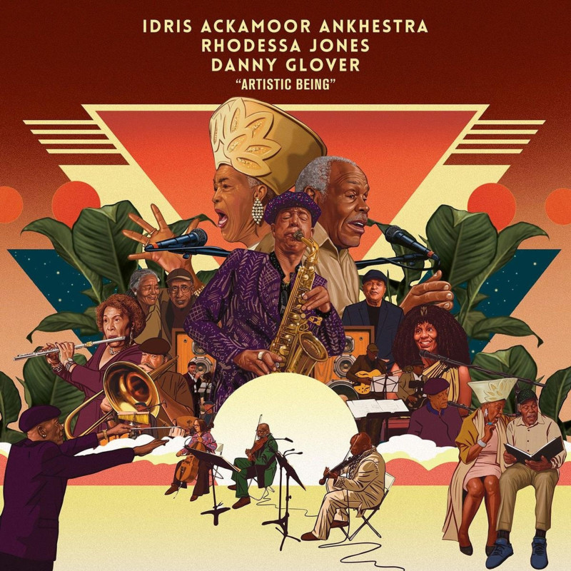Ackamoor, Idris Ankhestra With Rhodessa Jones & Danny Glover - Artistic Being - 2 LPs