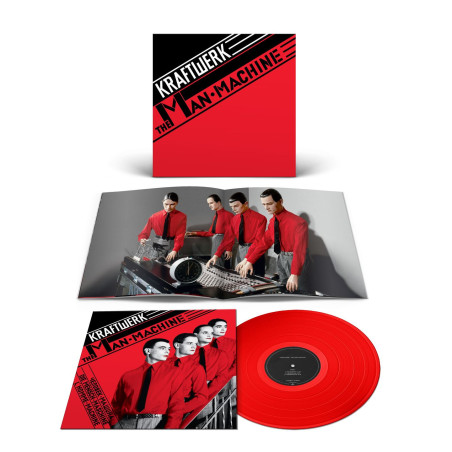 Kraftwerk - The Man-Machine - LP 180 Gr. (Limited Translucent Red Vinyl Edition)