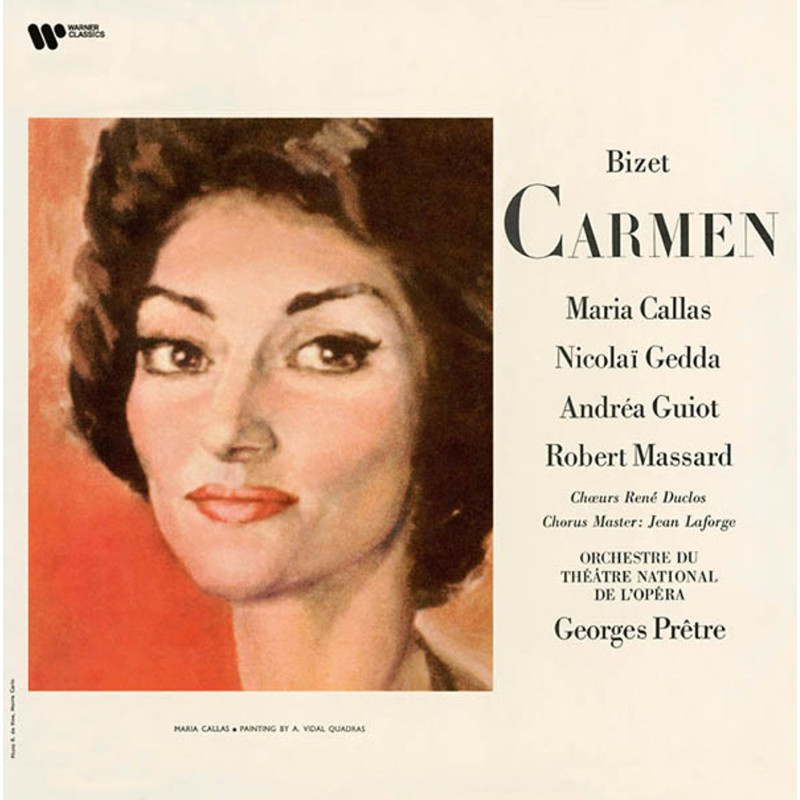 Bizet - Carmen - Callas / Gedda / Guiot / Massard / Prêtre- 3 LPs 180 Gr. Boxed Set