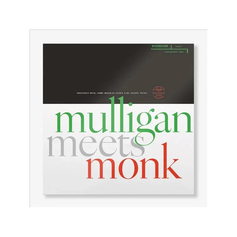 Mulligan, Gerry & Monk, Thelonious - Mulligan Meets Monk - LP 180 Gr. Mono (RSD 2024 OJC-Craft Vinyl Series)