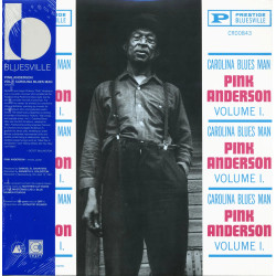 Anderson, Pink - Vol. 1: Carolina Blues Man - LP 180 Gr. (Bluesville Acoustic Sounds Vinyl Series)