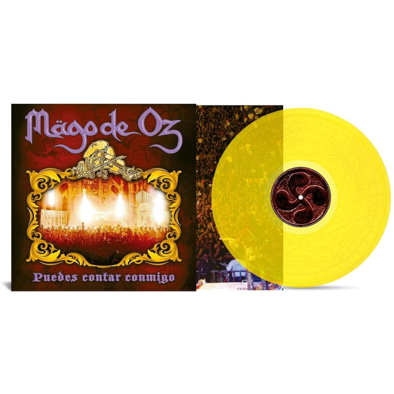 Mago De Oz - Puedes Contar Conmigo - LP (Yellow Vinyl Edition)