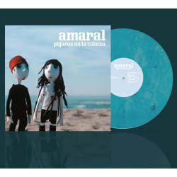 Amaral - Pájaros En La Cabeza - LP (Marbled Blue Vinyl Edition)
