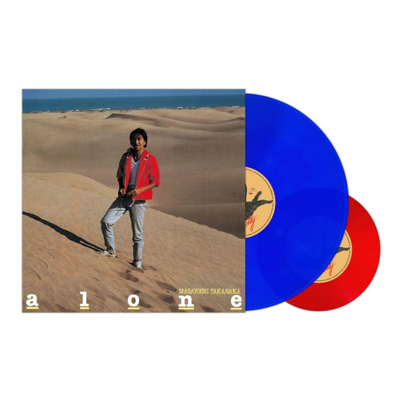 Takanaka, Masayoshi - Alone - LP (Blue Vinyl Japanese Pressing Edition)