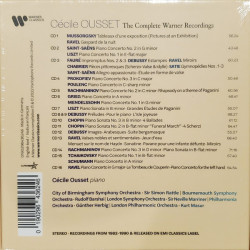 Ousset, Cécile - The Complete Warner Recordings (16 CDs Box-Set)
