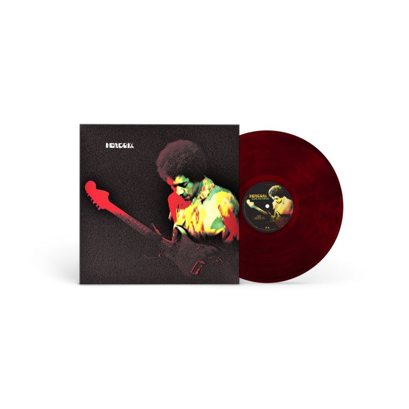 Hendrix, Jimi - Band Of Gypsys - LP 180g (Translucent Red, Black, White Marbled Vinyl Edition)