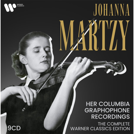 Martzy, Johanna - Her Columbia Graphophone Recordings & The Complete Warner Classics Edition (9 CDs Box-Set)