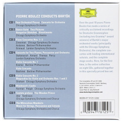 Boulez, Pierre - Pierre Conducts Bartók (8 CDs Box-Set)