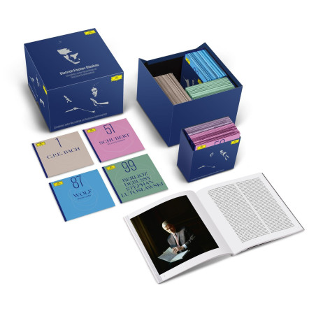 Fischer-Dieskau, Dietrich - Complete Lieder Recordings on Deutsche Grammophon - 107 CDs Box-Set