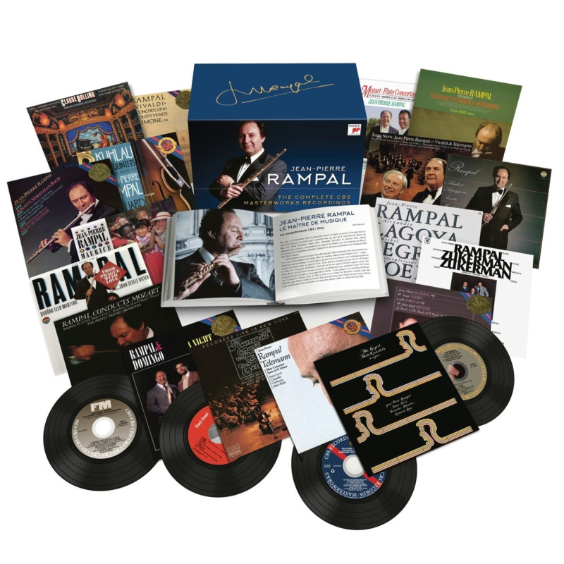 Rampal, Jean-Pierre - Complete CBS Masterworks Recordings (56 CDs Box-Set)