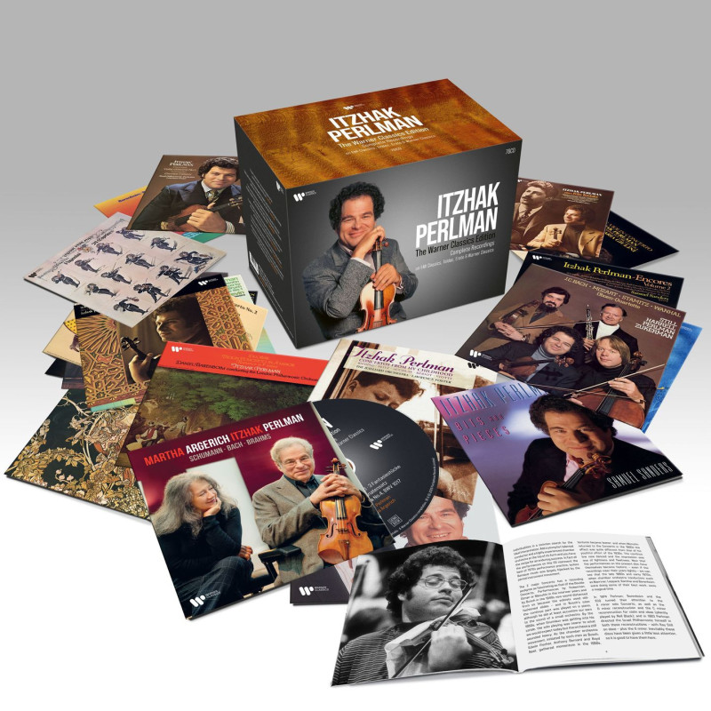 Perlman, Itzhak - The Warner Classics Edition: Complete Recordings On EMI, Teldec, Erato & Warner Classics (78 CDs Box-Set)