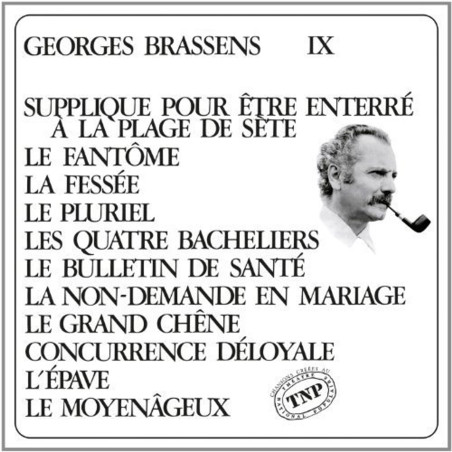 Brassens, George - George Brassens IX - LP 180 Gr.